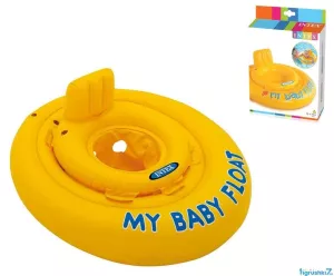 Плотик-ходунки 56585 EU (12) d = 70 см, від 6 місяців Intex