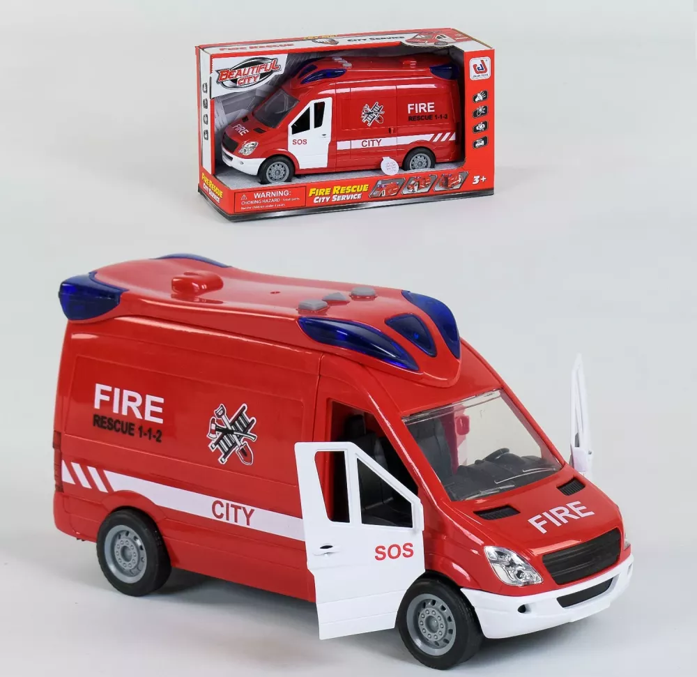 Машинка 666-11 P (24) зі світловими та звуковими ефектами