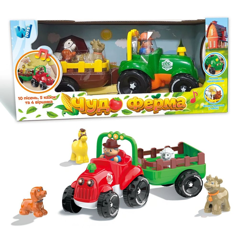 Трактор музичний 37586 (12/2) "WToys"