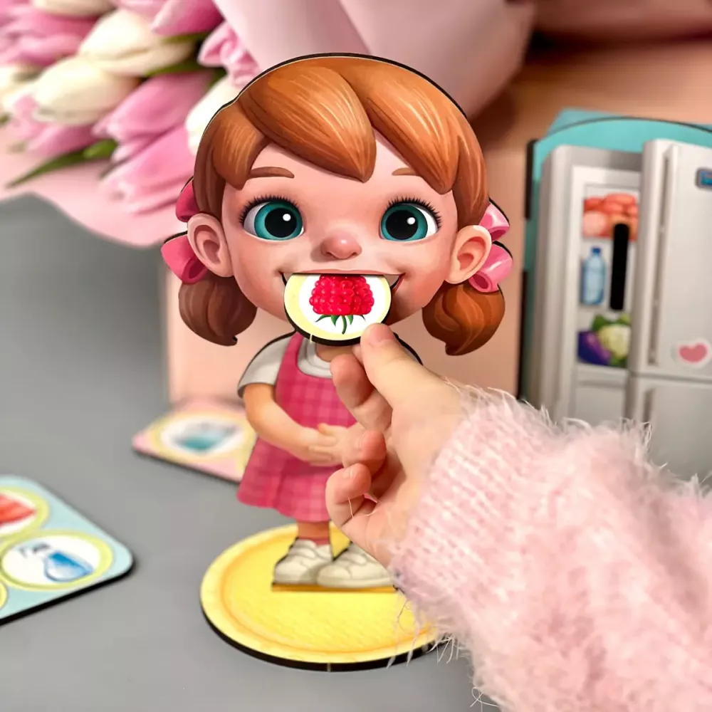 Пазл-сортер "Їстівне-їстівне"