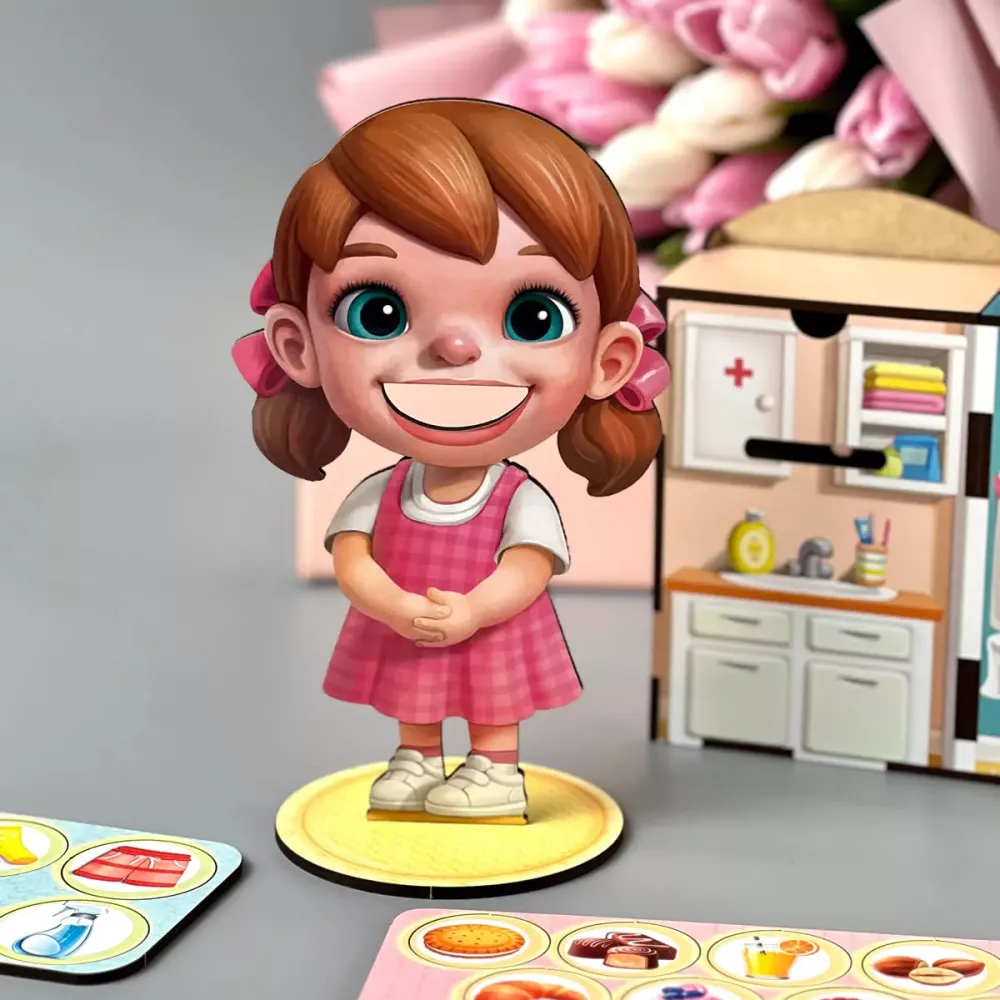 Пазл-сортер "Їстівне-їстівне"