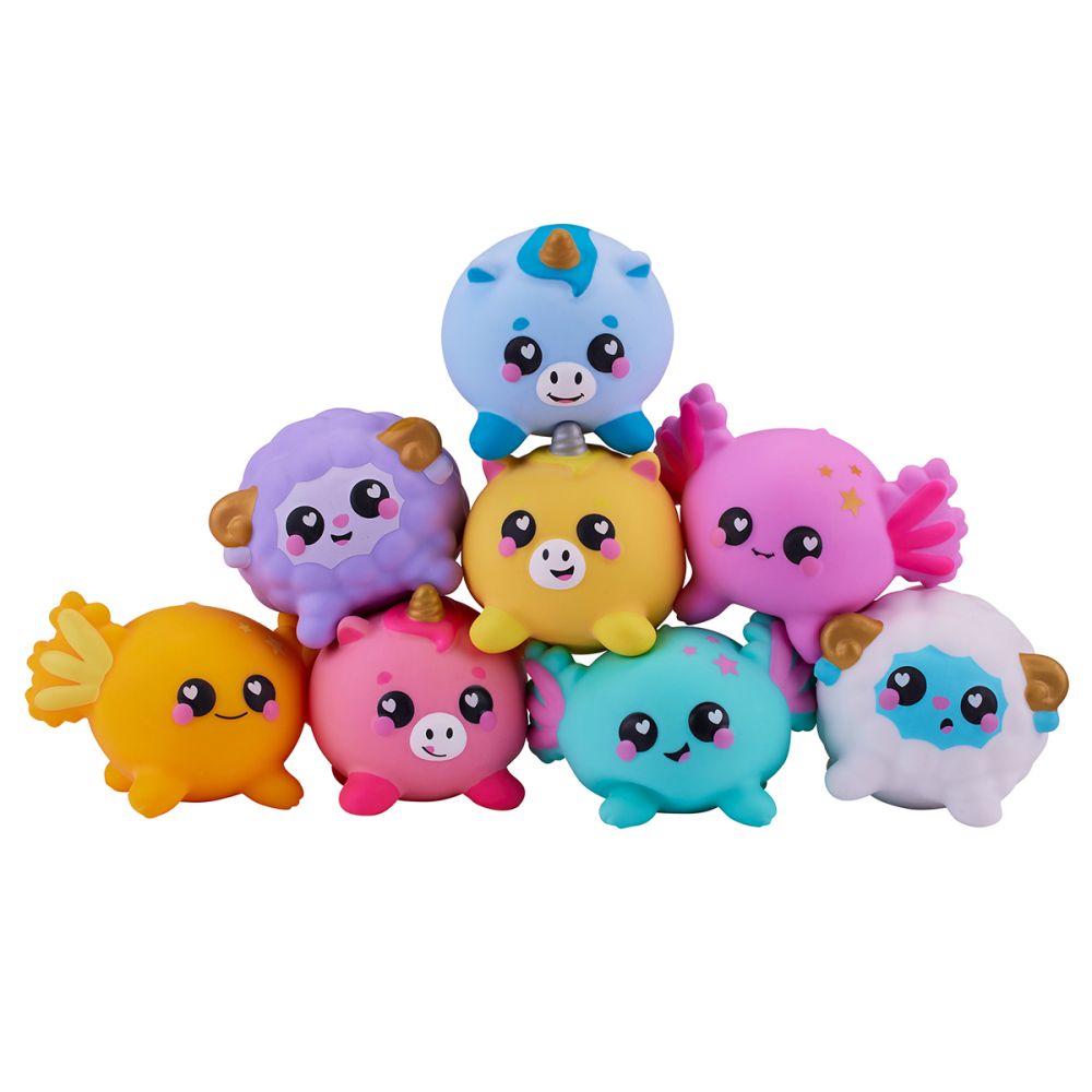 Колекційна іграшка-антистрес Smooshzees серії Luvzees - Баранчик Віллоу