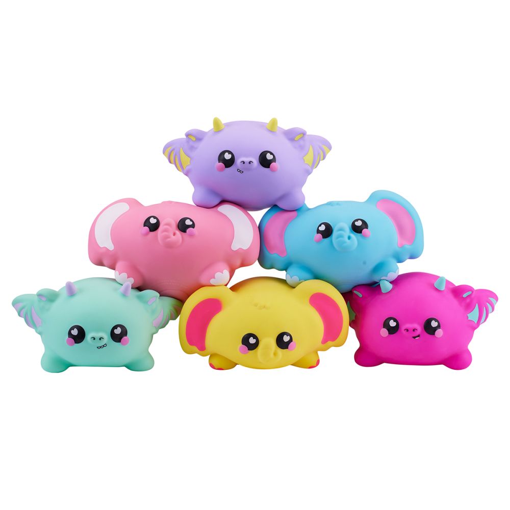 Колекційна іграшка-антистрес Smooshzees серії Snugzees - Дракон Паффін