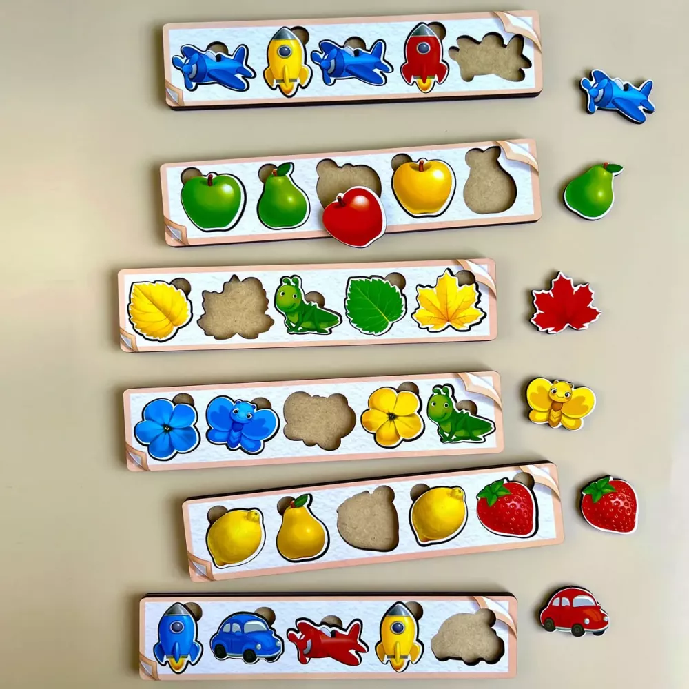 Сортер-комодик "Кольори"