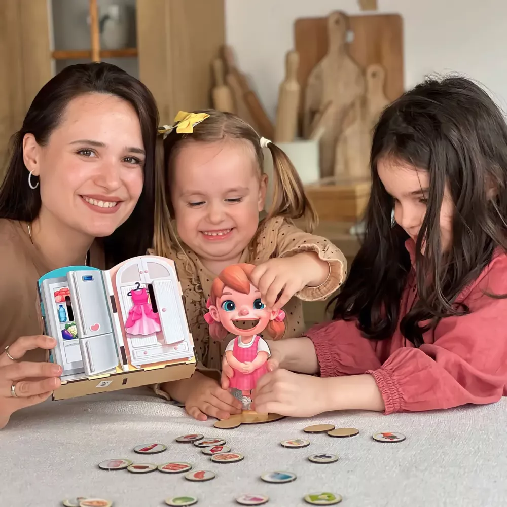 Пазл-сортер "Їстівне-їстівне"