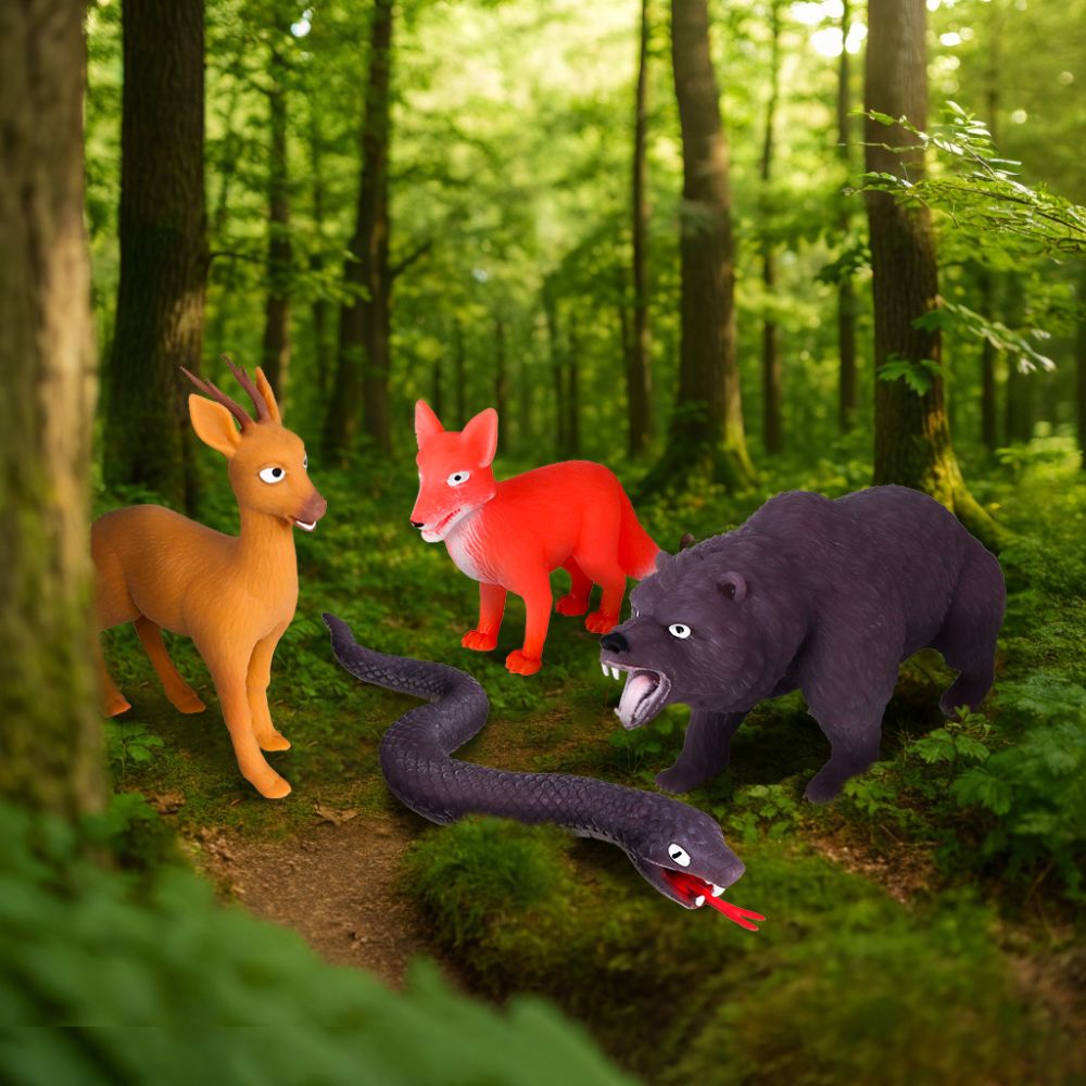 Стретч-іграшка у вигляді тварини – Тварини України