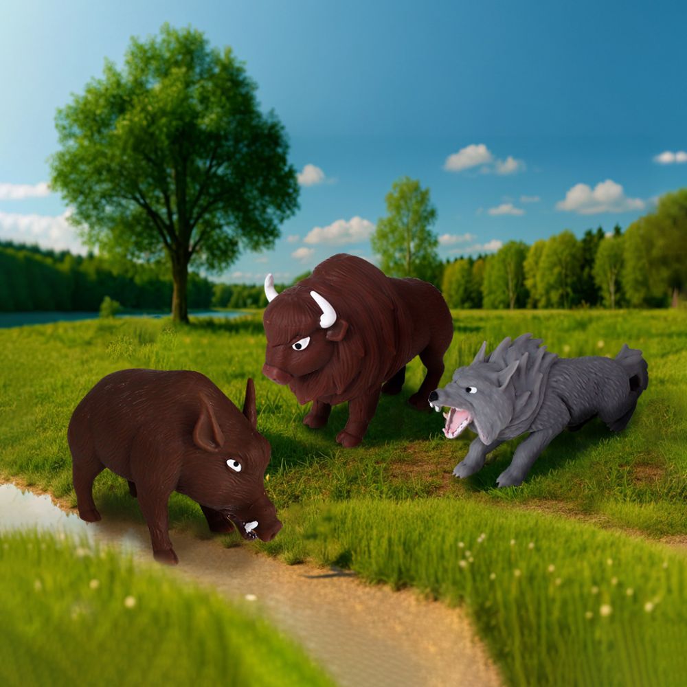 Стретч-іграшка у вигляді тварини – Тварини України