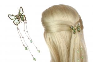 Краб металевий "Zaya" (4см) метелик 1-203141