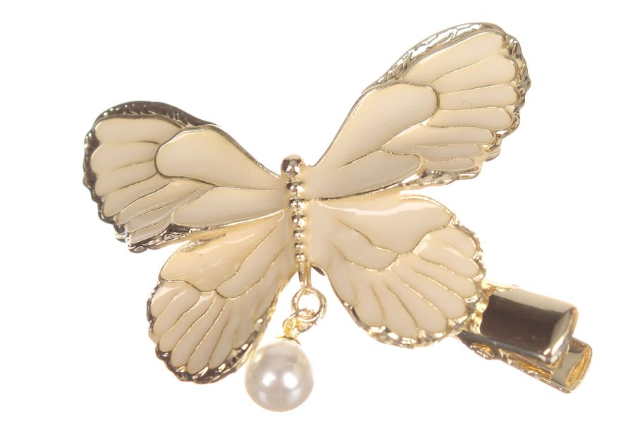 Шпилька метелик мнталічний 4,5см 1-207330