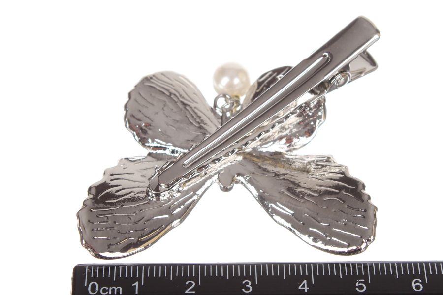 Шпилька метелик мнталічний 4,5см 1-207347