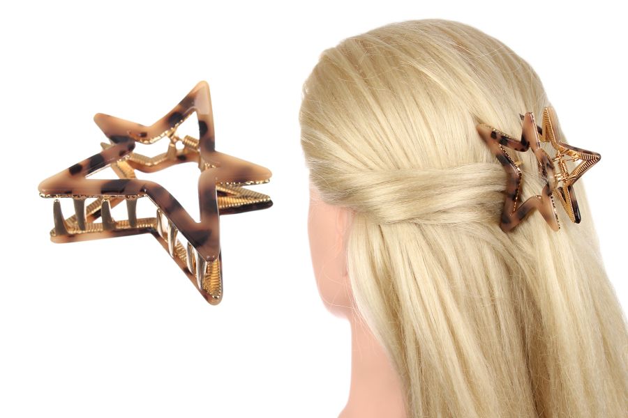 Краб "Fashion" металевий+пластик (7см) 1-208917