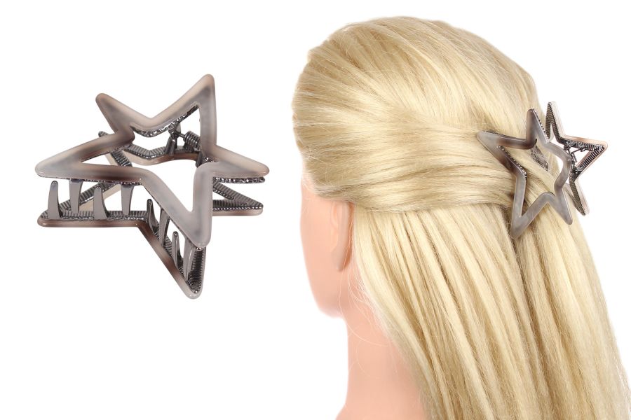 Краб "Fashion" металевий+пластик (7см) 1-208924