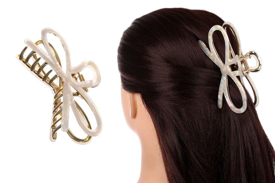 Краб "Fashion" металевий+пластик (10см) 1-208979