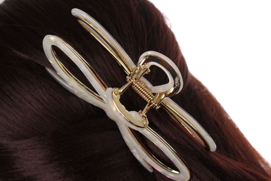 Краб "Fashion" металевий+пластик (10см) 1-208979