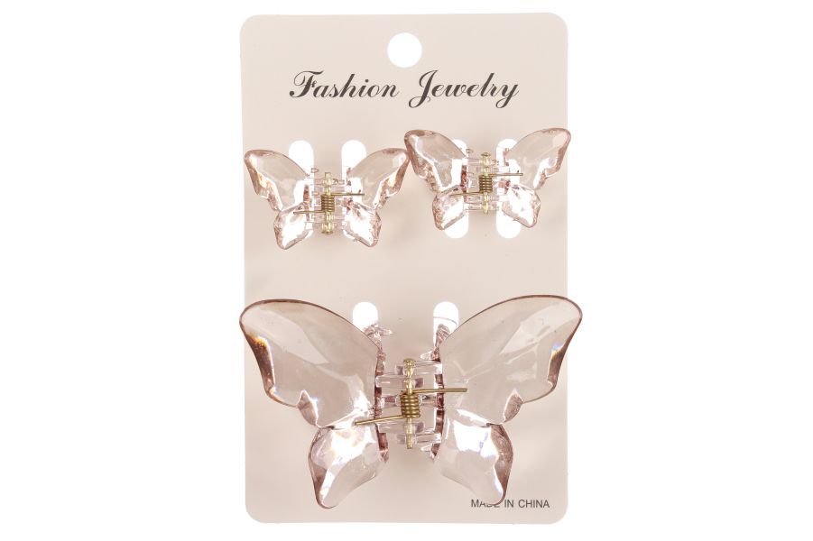 Набір краб для волосся 8см+2 по 4см 1-209815