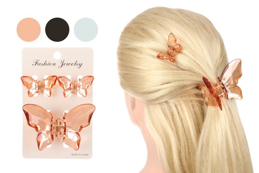 Краб для волосся 8см+2 по 4см 1-209822