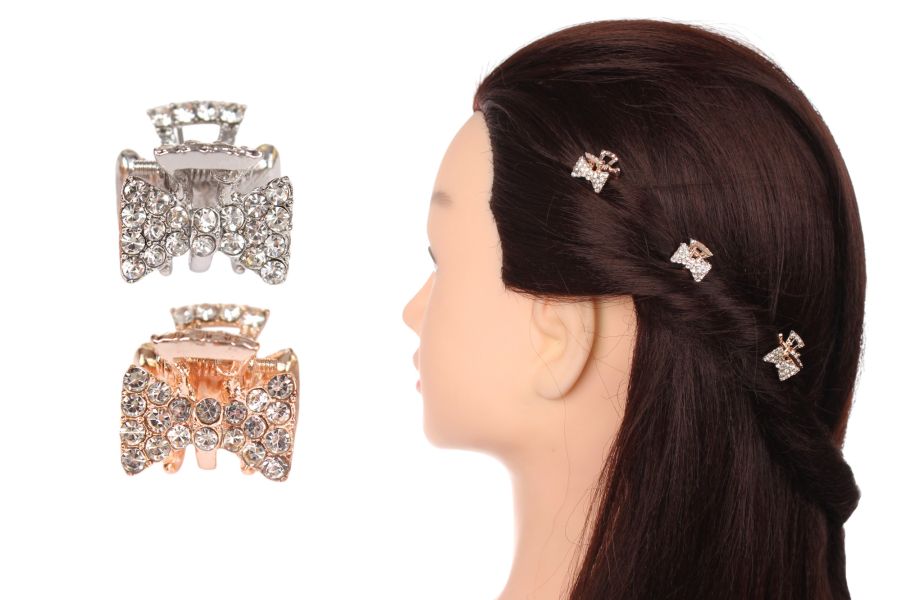 Краб для волосся металевий "Zaya" (1,5см) 1-210286