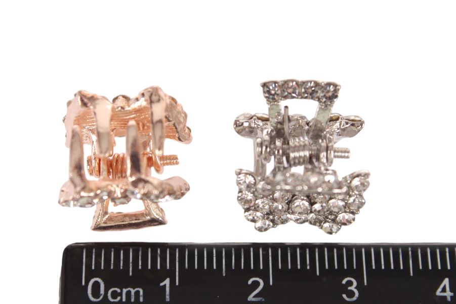 Краб для волосся металевий "Zaya" (1,5см) 1-210293