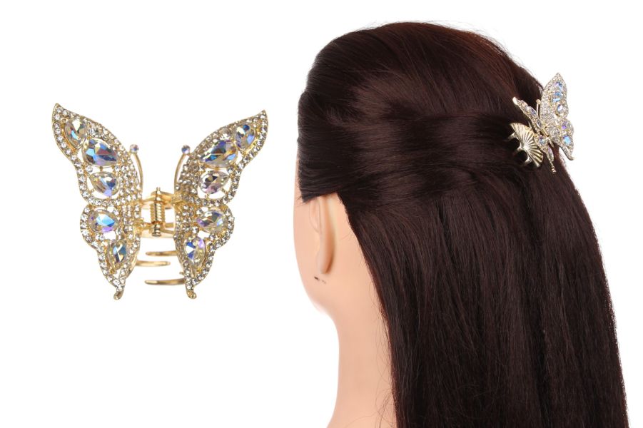 Краб для волосся металевий "Zaya" (5,5см) 1-210378