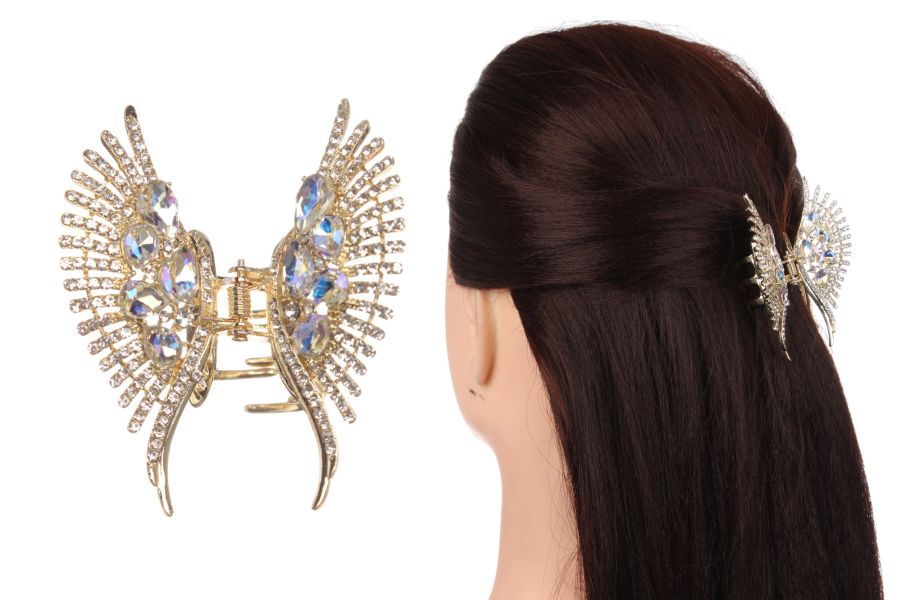 Краб для волосся металевий "Zaya" (5,5см) 1-210415