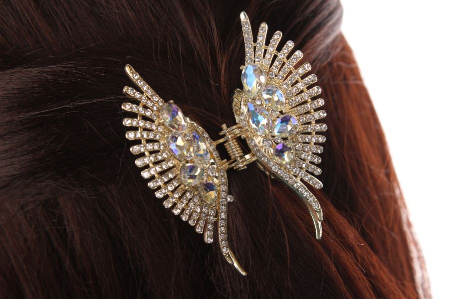 Краб для волосся металевий "Zaya" (5,5см) 1-210415