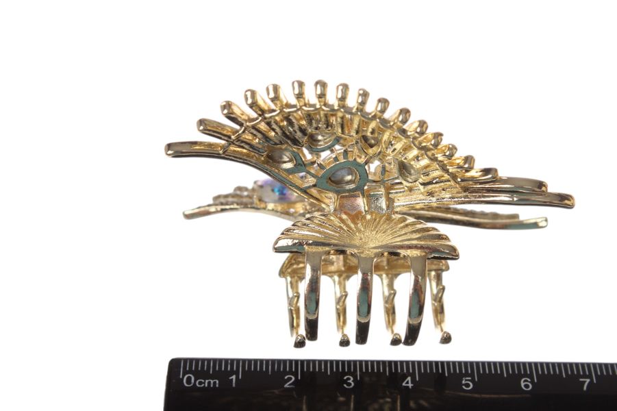 Краб для волосся металевий "Zaya" (5,5см) 1-210415