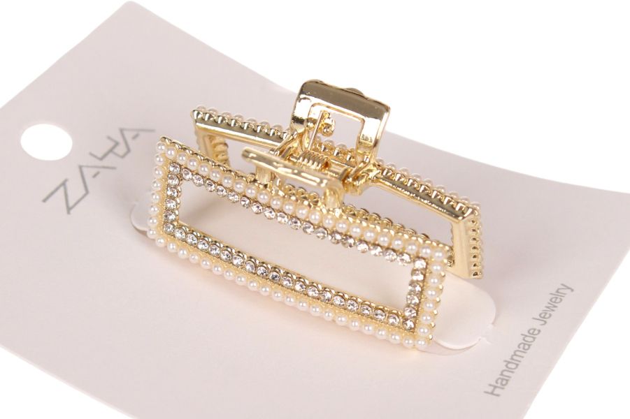 Краб для волосся металевий "Zaya" (3,8см) 1-210453