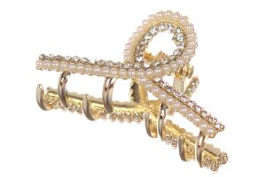 Краб для волосся металевий "Zaya" (3,8см) 1-210460