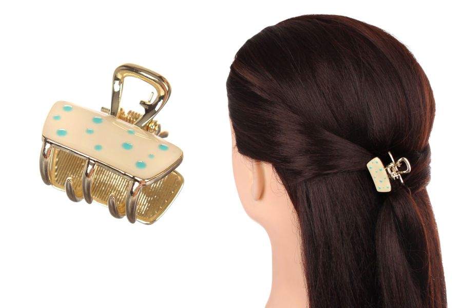 Краб для волосся металевий "Zaya" (2,8см) 1-210484