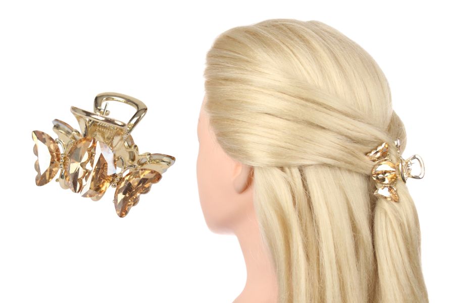 Краб для волосся металевий "Zaya" (6см) 1-210521