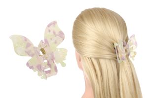 Краб для волосся французький пластик 1-214789