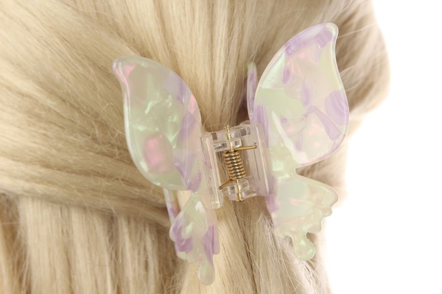 Краб для волосся французький пластик 1-214789