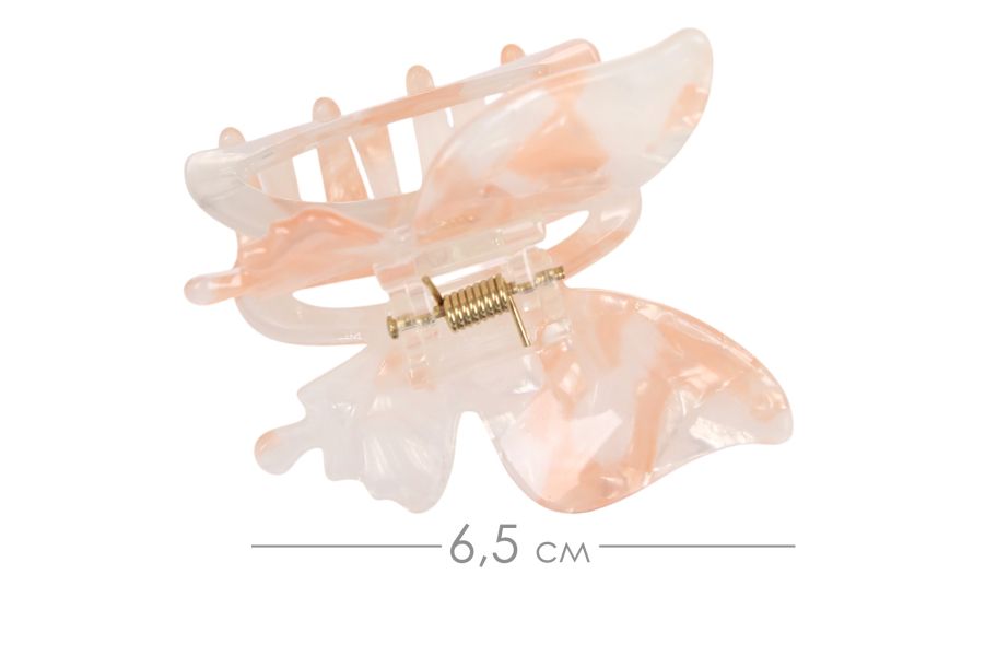 Краб для волосся французький пластик 1-214802