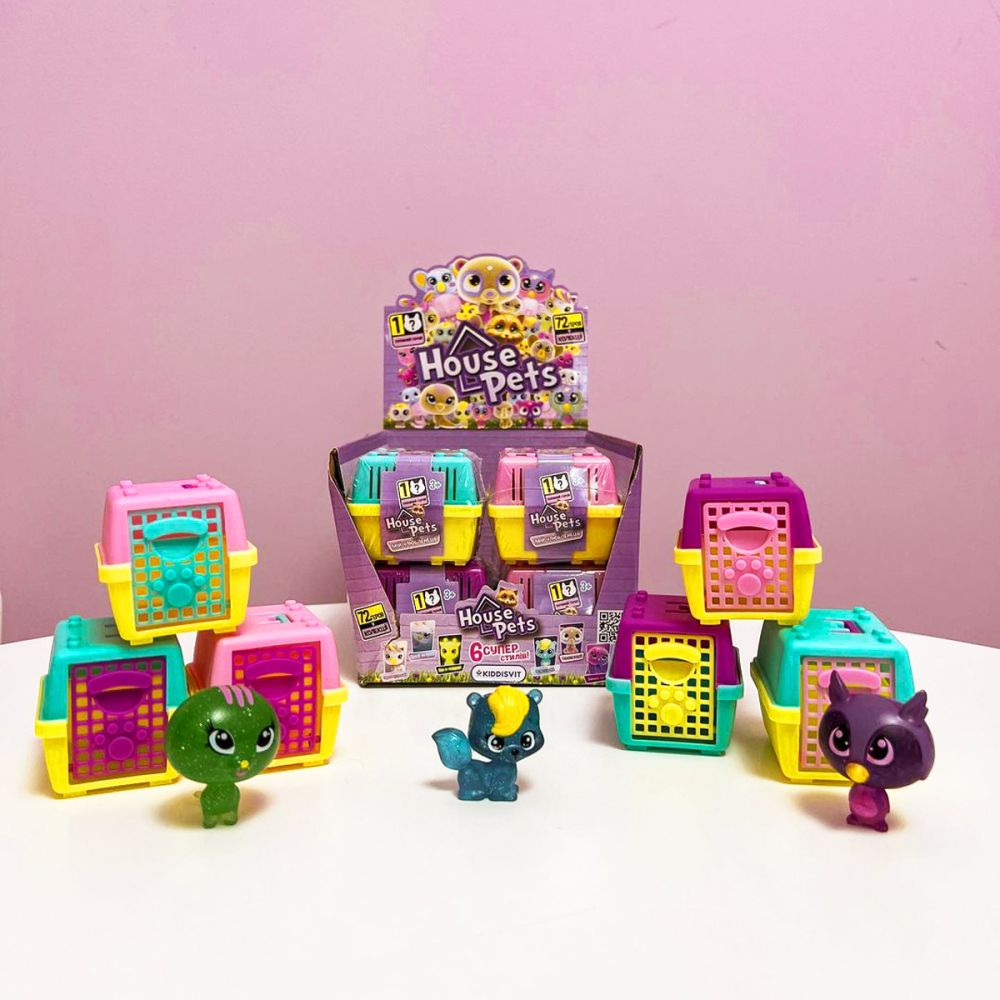 Колекційна фігурка-сюрприз House Pets – Мій улюбленець з переноскою