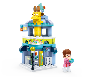 Конструктор "Центральна вулиця" (140 елм.) Іграшковий магазин / BanBao