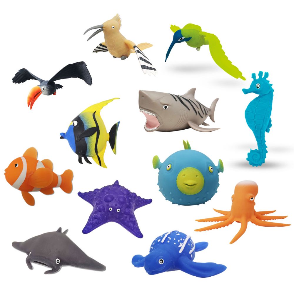 Стретч-іграшка у вигляді тварини – Тварини з екватора