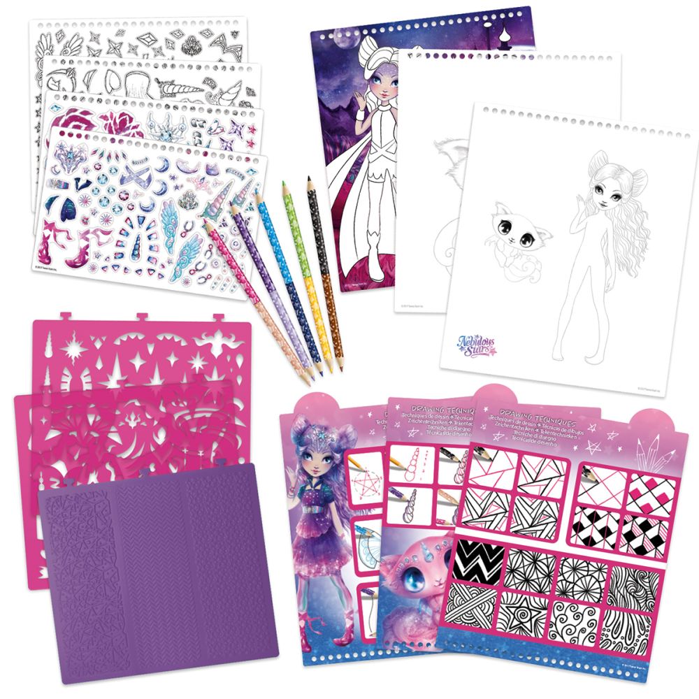 Скетчбук: Небулія, мотиви космосу