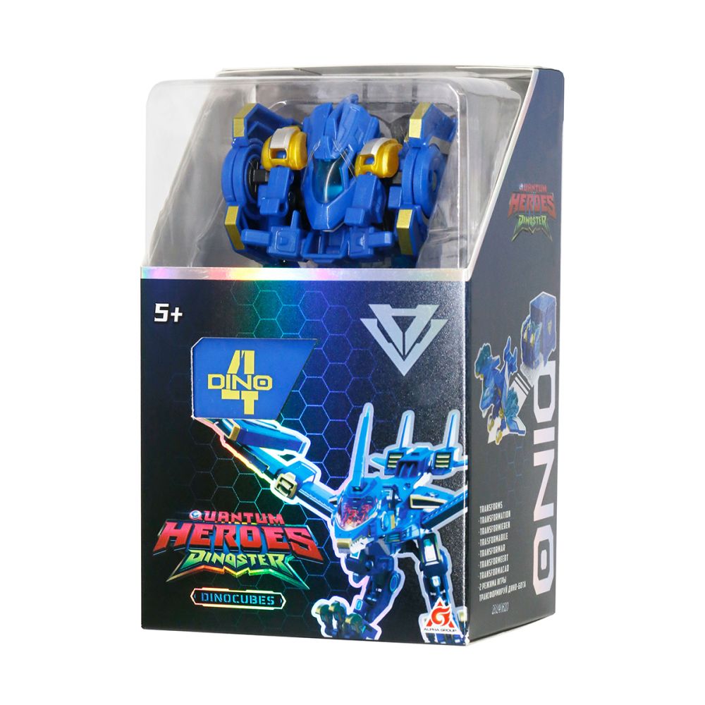 Динозавр-трансформер Dinoster - Синій Птера-бот