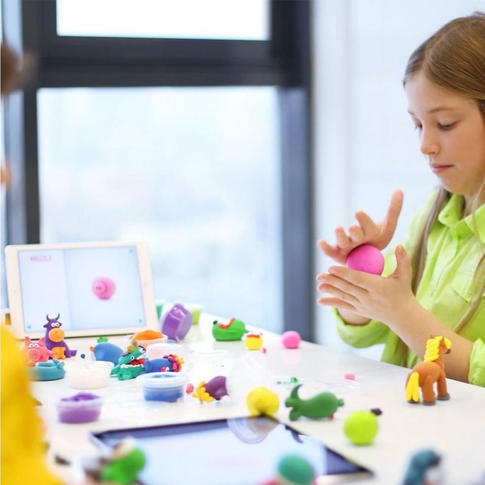 Набір пластиліну, що самостійно твердіє, ЛІПАКА – Корівка