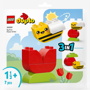 Конструктор LEGO DUPLO Моя перша квітка та бджілка
