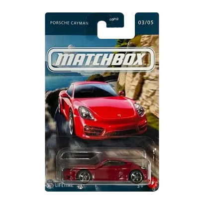 Тематична Машинка Matchbox Porsche Cayman European Streets 1:64 JCH22 Red