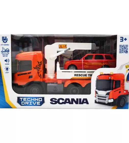 Набір серії Big Truck" – Евакуатор Scania з машиною