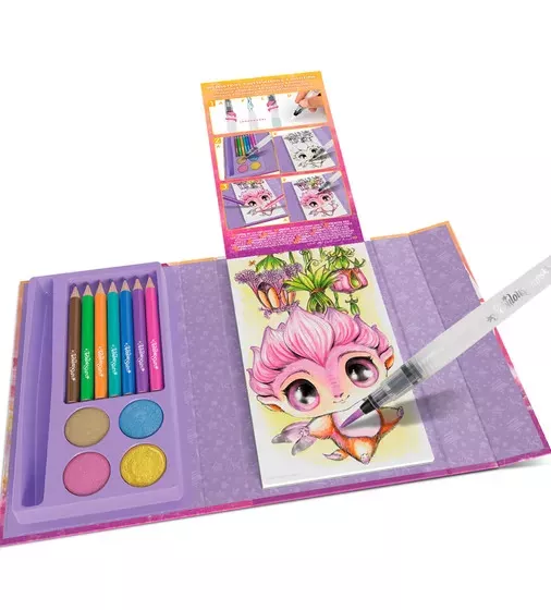 Розмальовка з водою, білі аркуші: Візьми в дорогу