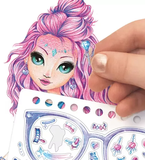 Скетчбук: Кристалія, мотиви самоцвітів