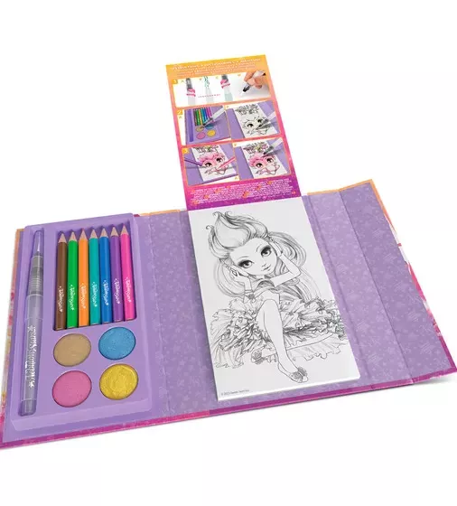 Розмальовка з водою, білі аркуші: Візьми в дорогу