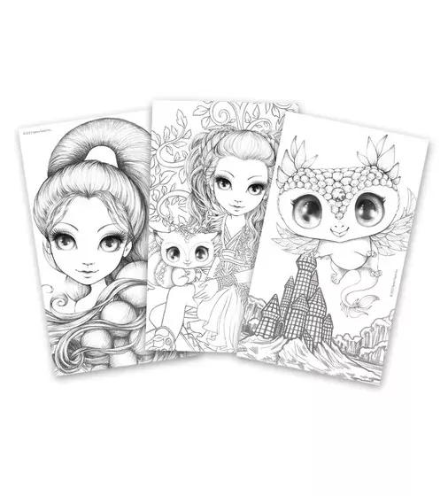 Розмальовка з водою, білі аркуші: Візьми в дорогу