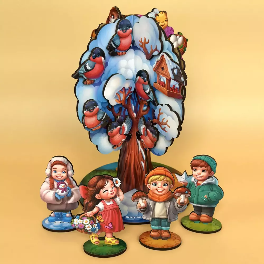 Гра на липучках Пори року абрикоса