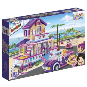 Конструкторт "Модний пляж" (565 елм.) Вілла /  BanBao