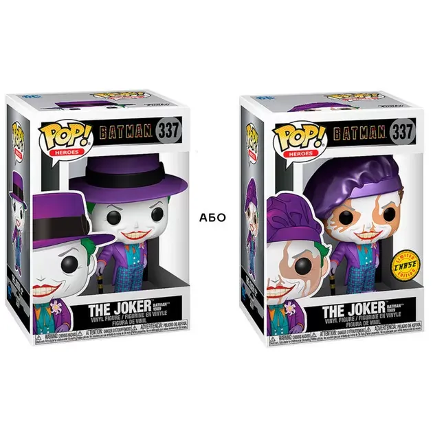 Batman 1989" - JOKER WITH HAT WITH CHASE"