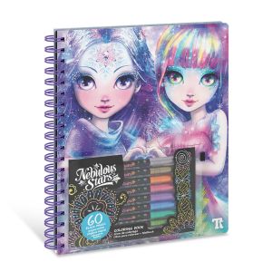 Набір для творчості – Розмальовка: Айседора, чорні аркуші